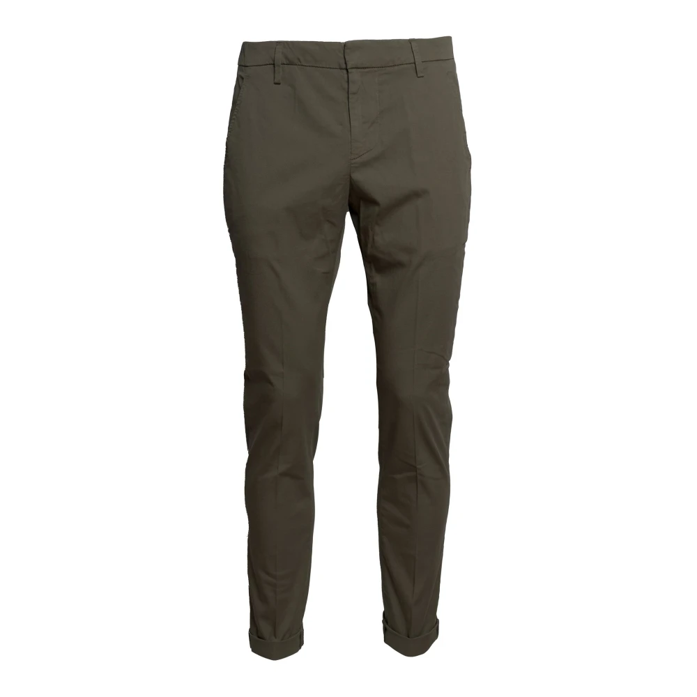 Dondup Men's Green Gaubert Chinos - Chinos - W31 - Trousers