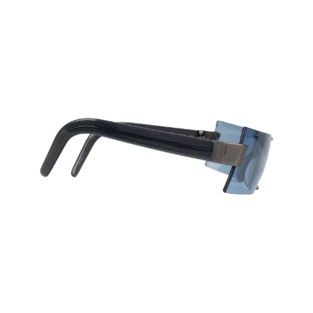 Chanel Vintage Pre-owned Metal sunglasses Blue Dames