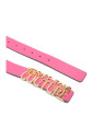 fuchsia-leather-belt-with-metal-logo