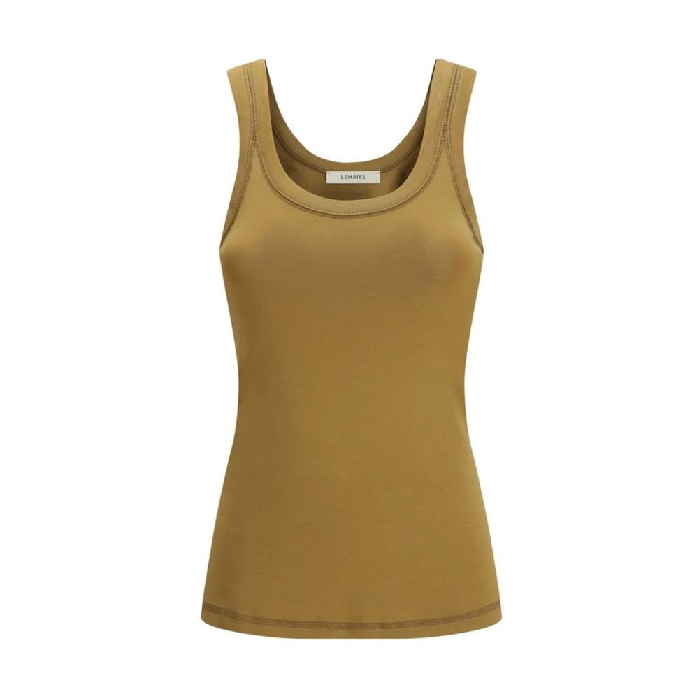 Lemaire Donna Marrone Top, M, New,