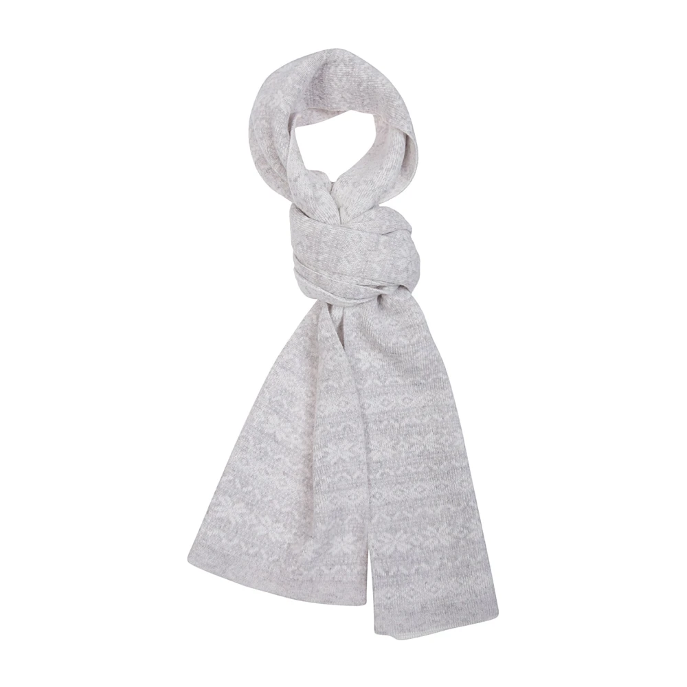 Eleventy Winter Cashmere Sjaal Gray Unisex
