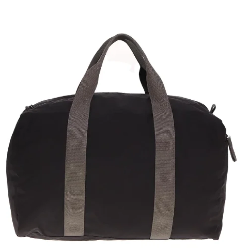 Prada Vintage Pre-owned Nylon travel-bags Black Dames