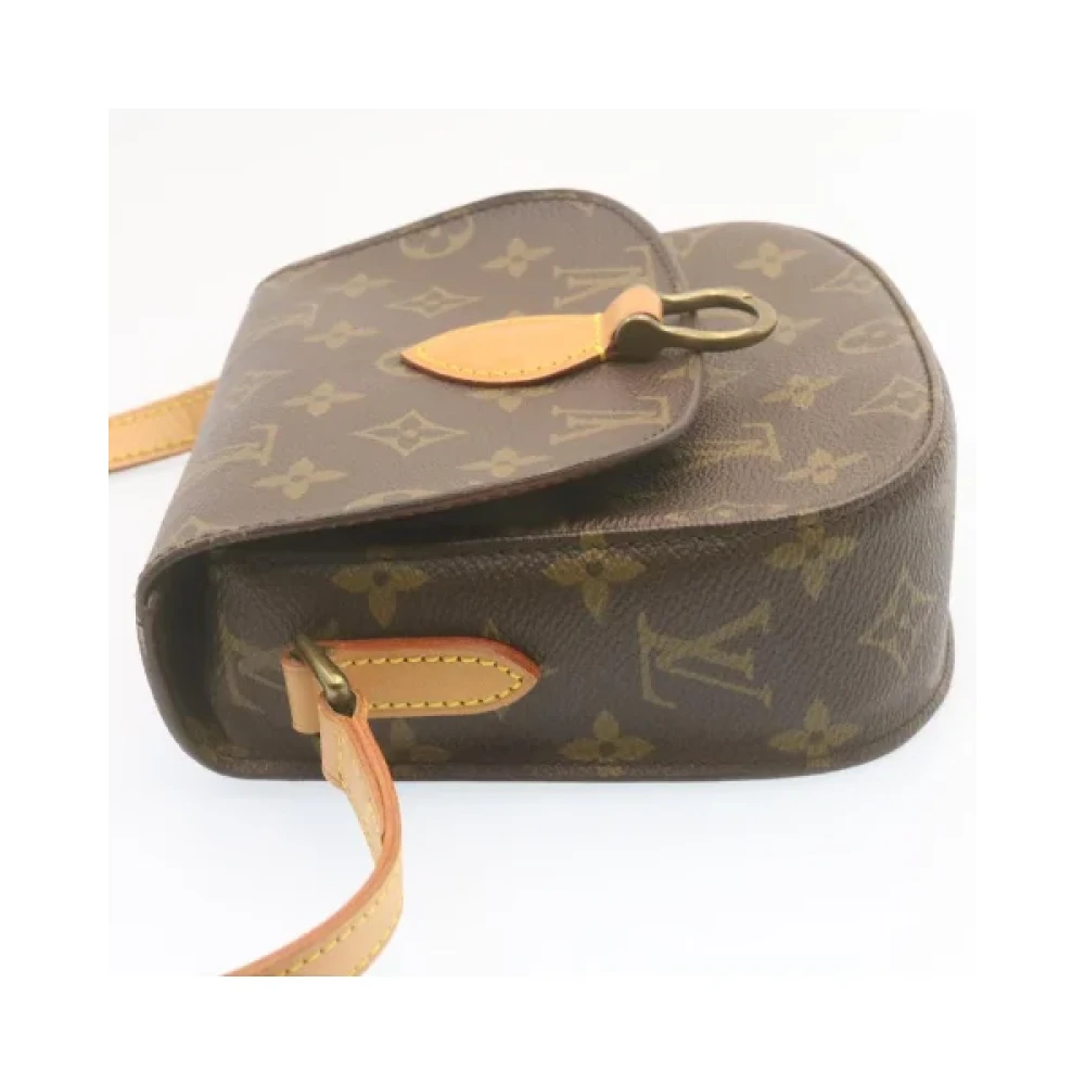 Louis Vuitton Vintage Tweedehands Louis Vuitton Cartouchiere in Monogram Canvas Brown Dames
