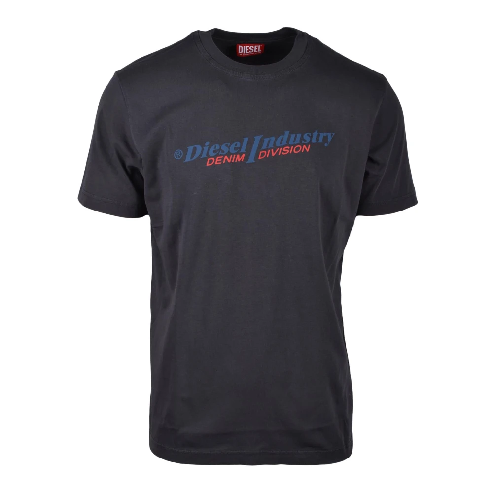 Diesel Tshirt Black Heren