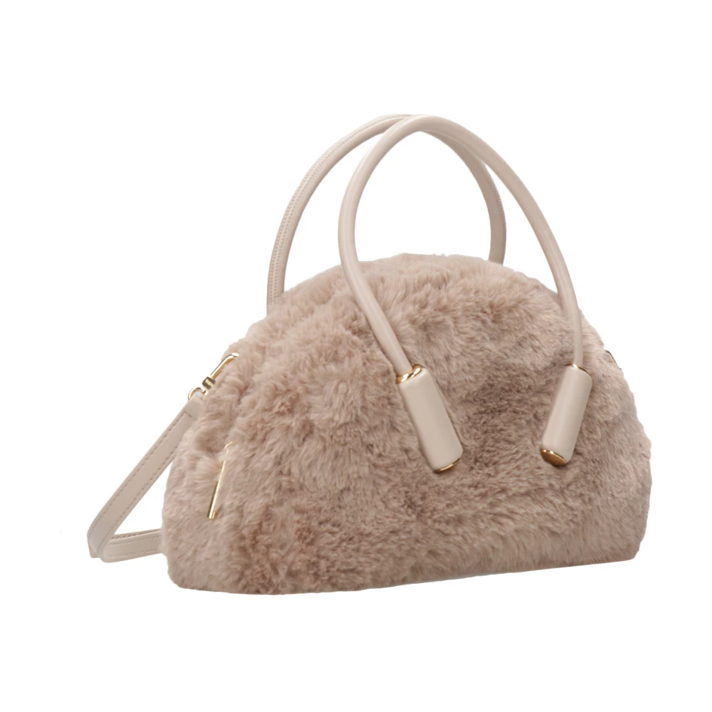THEMOIRè Vegan Eco-Bont Duifgrijze Tas Beige Dames
