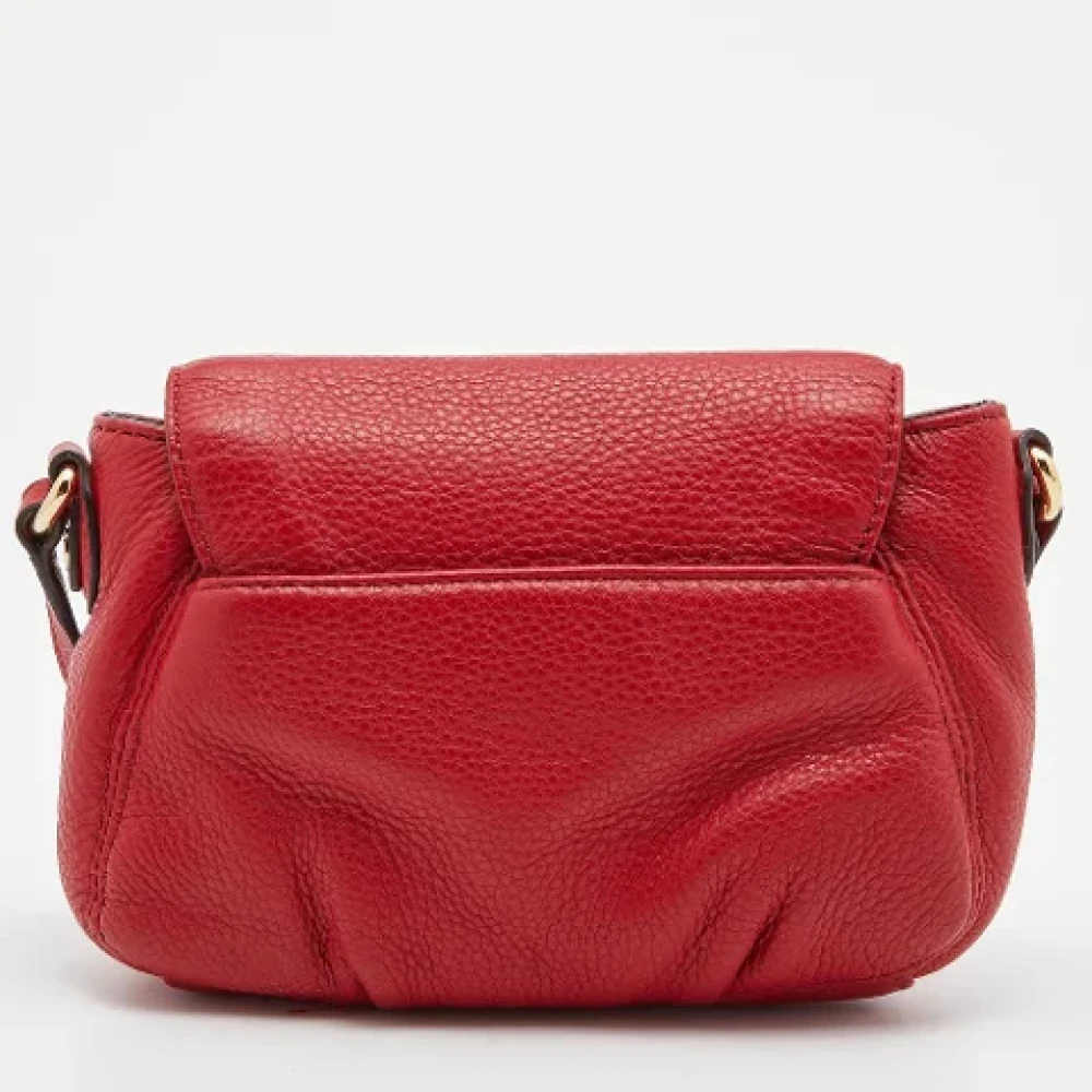 Michael Kors Pre-owned Leather shoulder-bags Red Dames