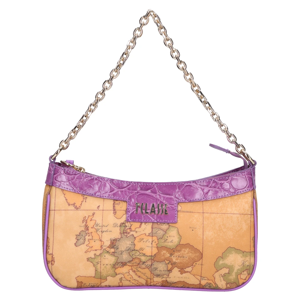 Alviero Martini 1a Classe Tassen.. Paars Multicolor Dames
