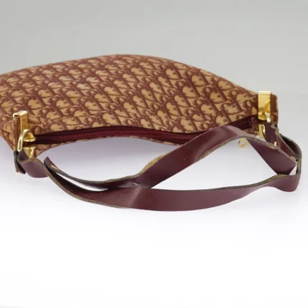 Dior Vintage Pre-owned Canvas dior-bags Red Dames