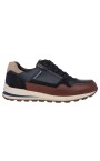 sneaker-homme-multicolore-cuir-daim
