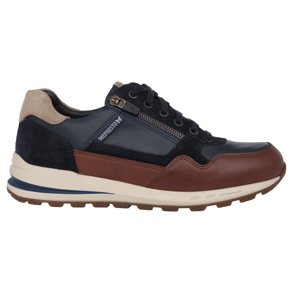 Mephisto heren sneaker leer suède Heren Schoenen Veelkleurig Multicolor