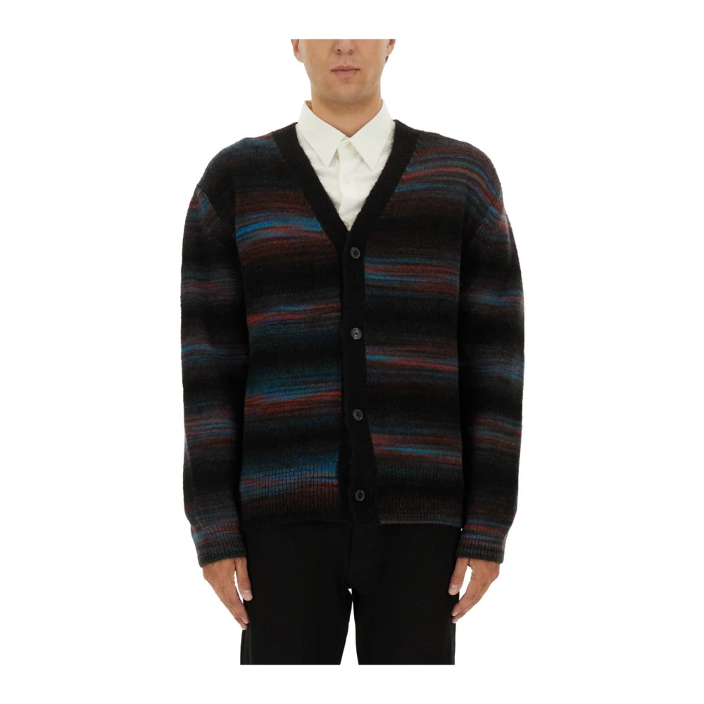 Paul Smith Mannelijk Multicolor Striped Knit Crewneck Sweater