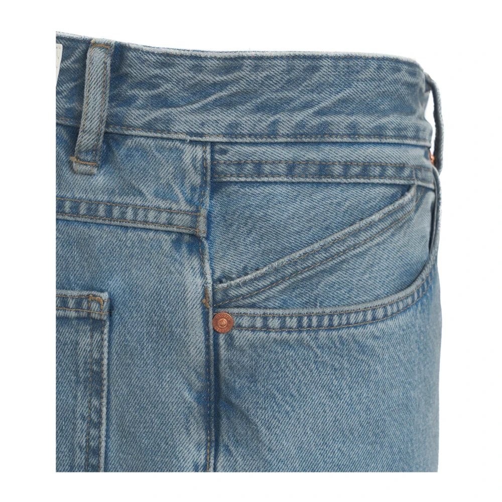 closed Italiaanse Jeans met Logo Details Blue Heren