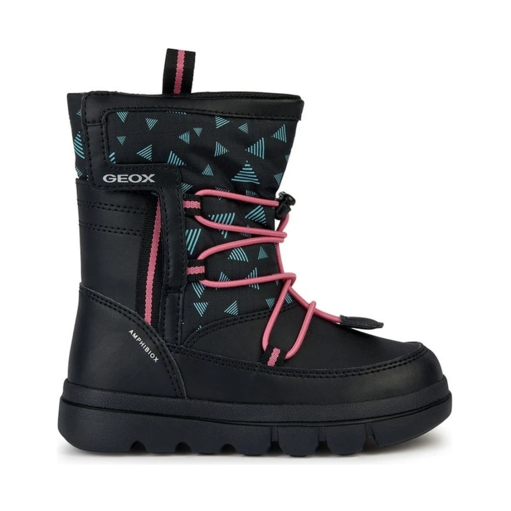 Geox Girls Black Boots,, Boots Size 31 Eu