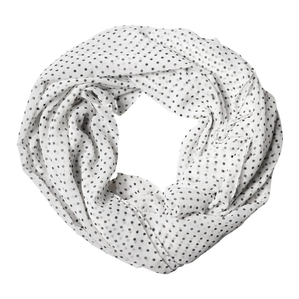 Dolce & Gabbana Women's White Scarves, One Size, Stole Scarf