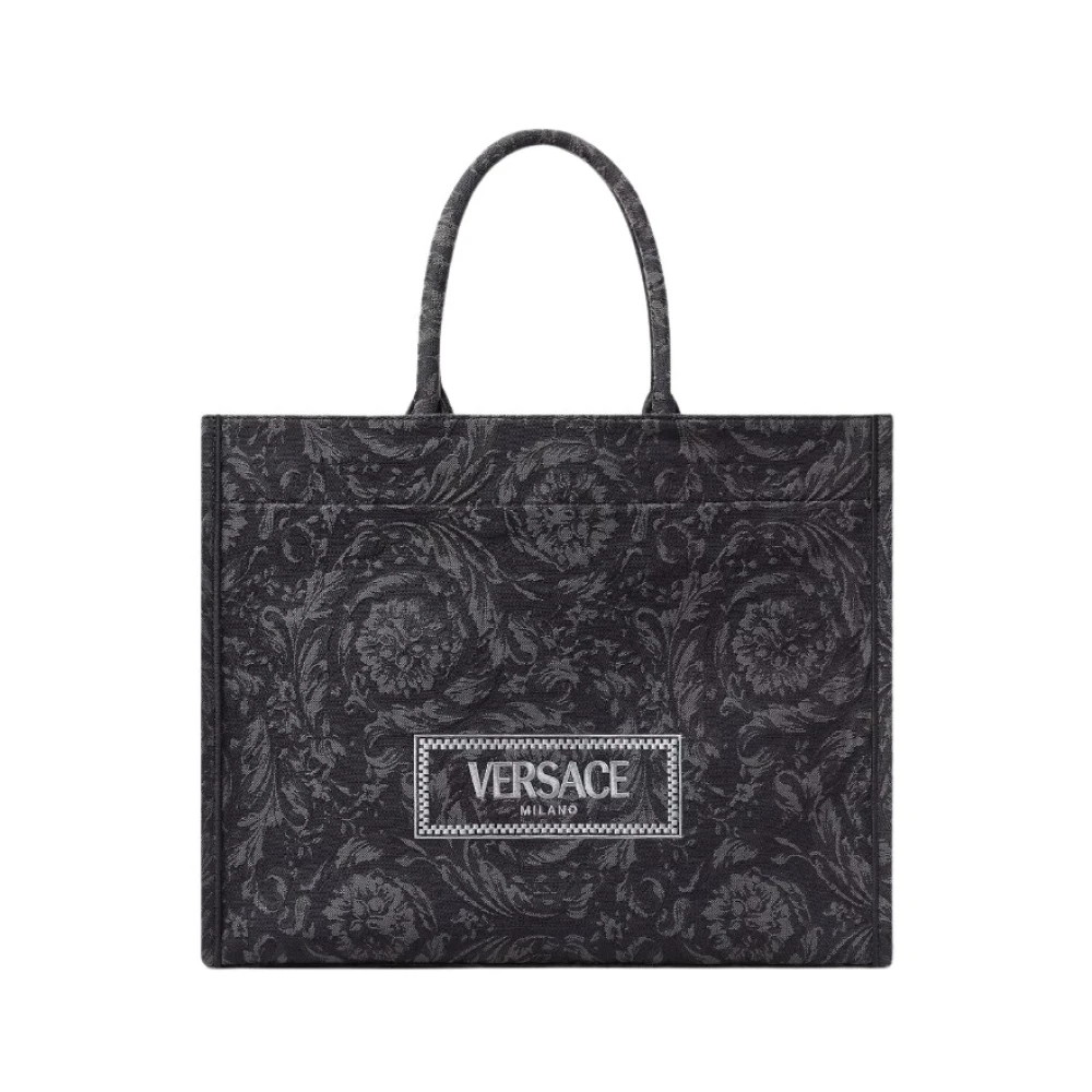 Versace Stijlvolle tassen voor vrouwen Black Heren