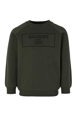 sweatshirt-col-rond-vert