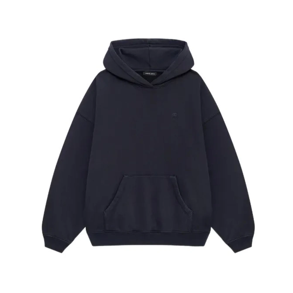 Anine Bing Women's Black Harvey Sweatshirt Stencil - Hoodies - Xs - Sweatshirts & Hoodies