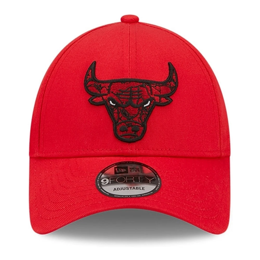 new era Rode Bulls Marmer Infill Pet Red Heren