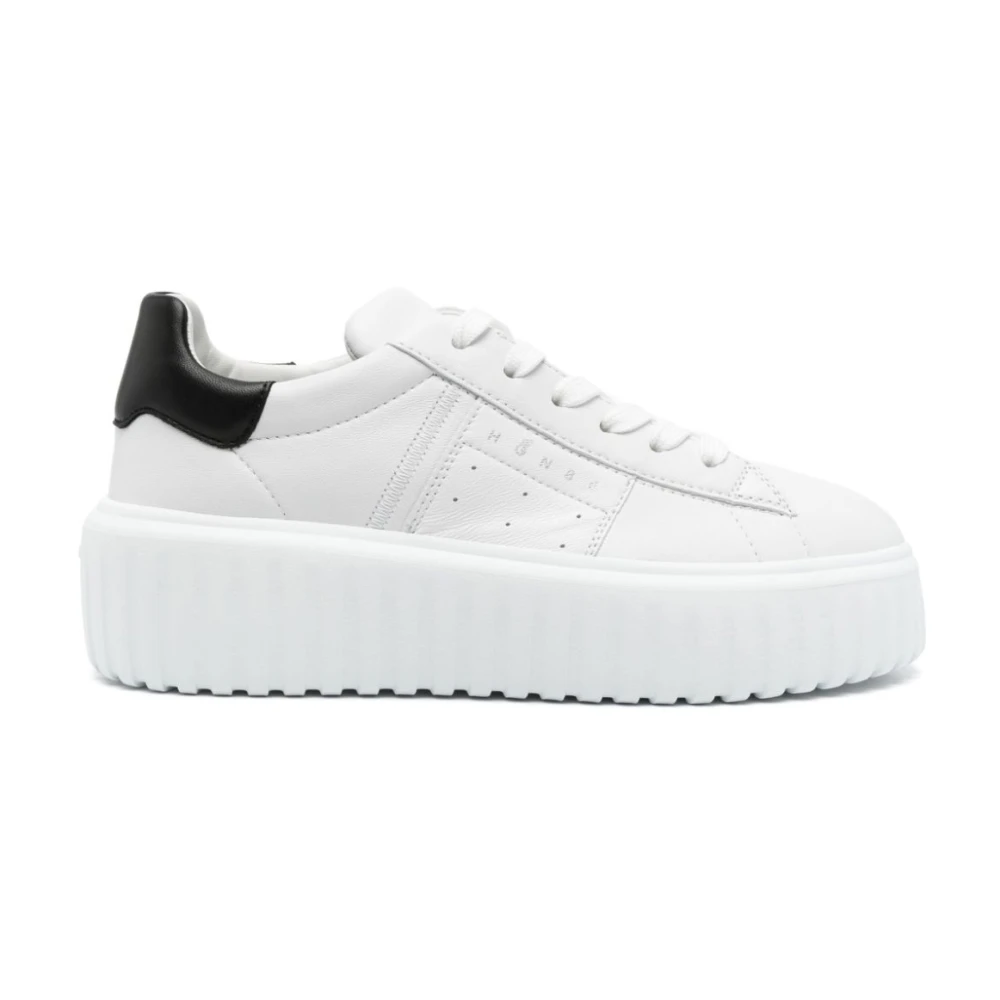 Hogan Witte Sneakers Dames Schoenen