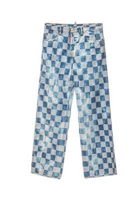 San Diego Check Jeans