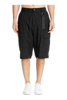 drawstring-bermuda-shorts-solid-color-pockets