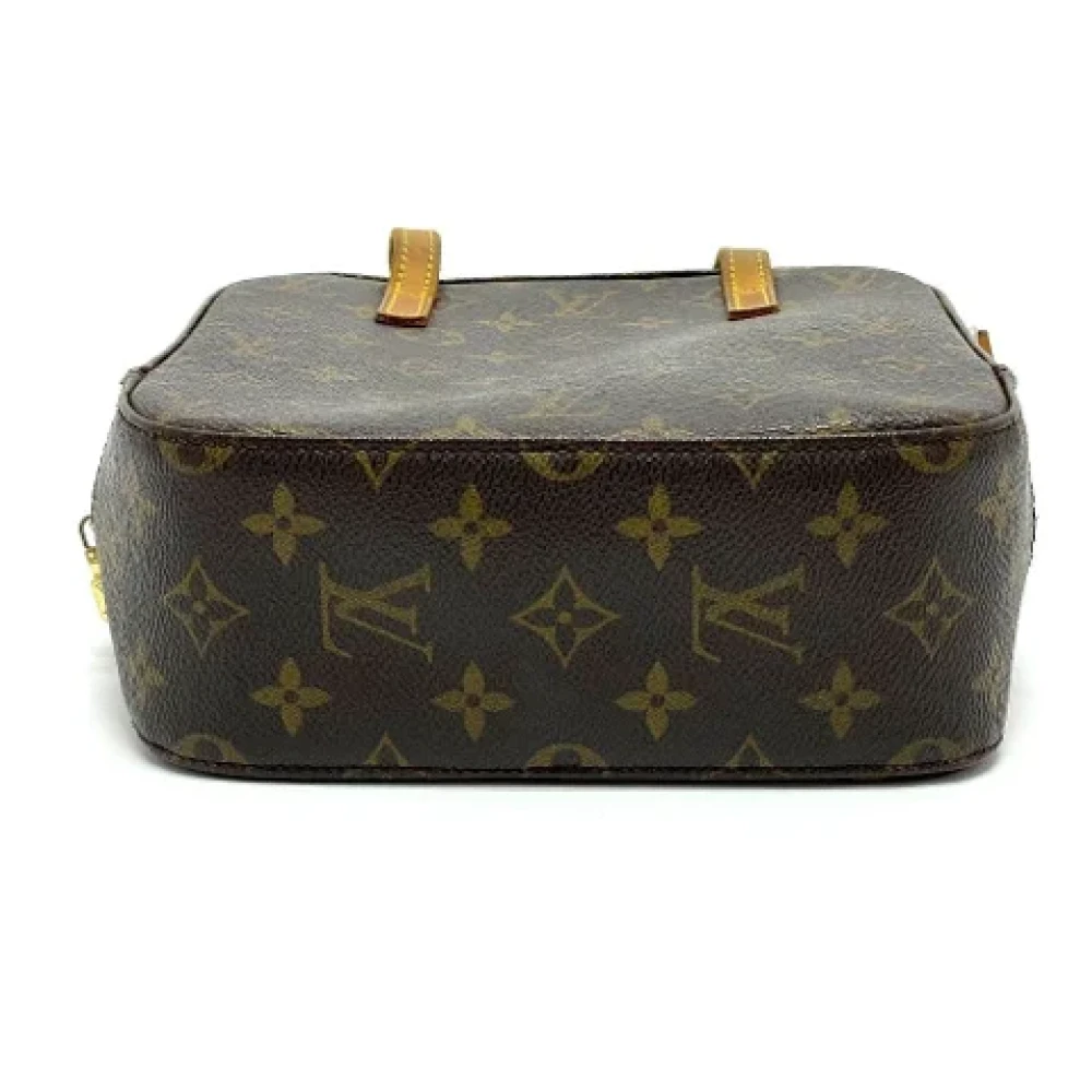 Louis Vuitton Vintage Pre-owned Cotton louis-vuitton-bags Brown Dames