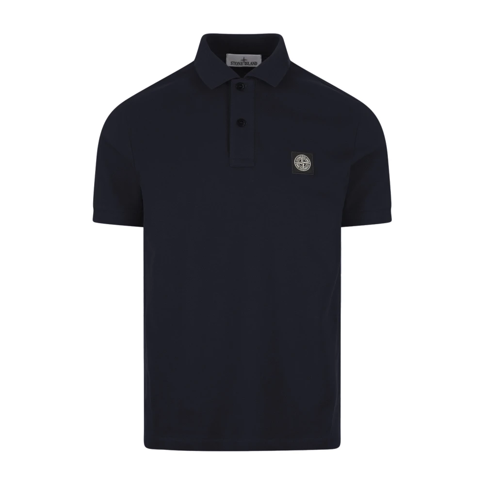 Stone Island Blauw Polo Slim Fit Blue Heren