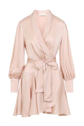 silk-wrap-mini-dress