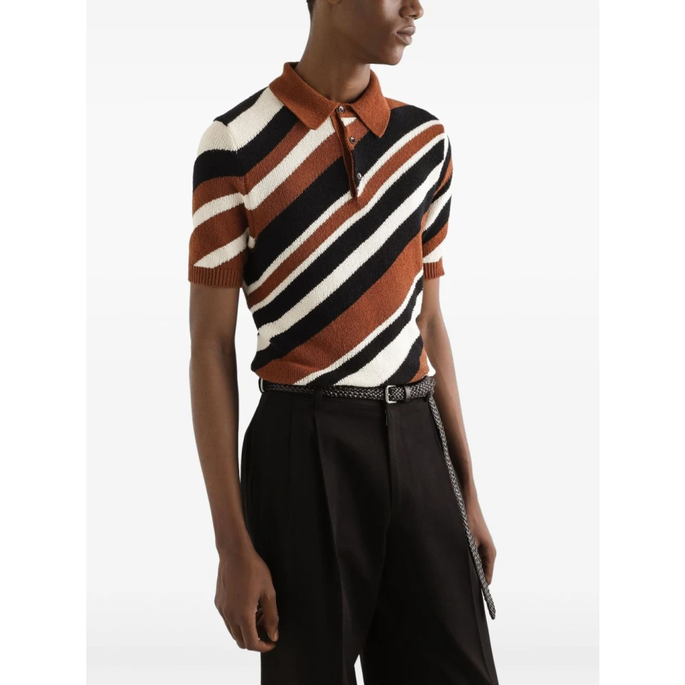 Dolce & Gabbana Stijlvolle T-shirts en Polos Collectie Multicolor Heren