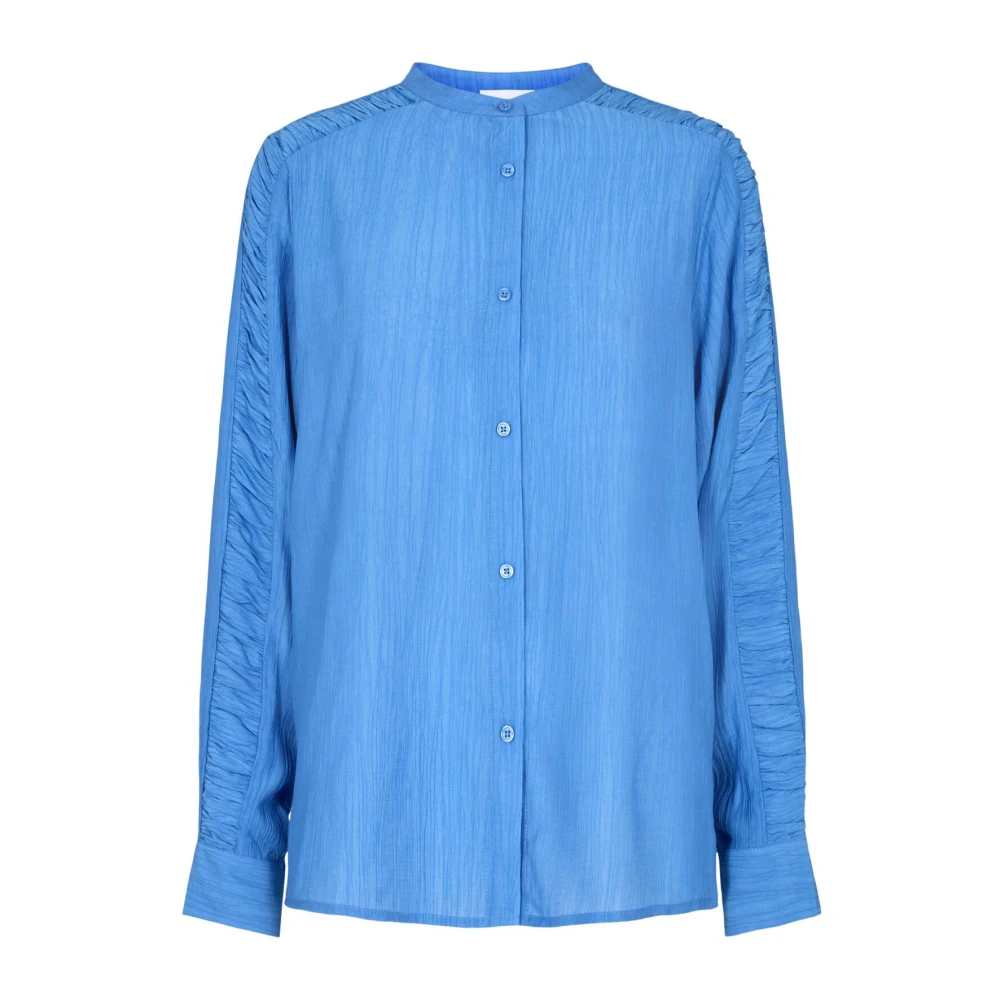 Levete Room Asta 2 Shirt in Marina Blue Blauw Dames