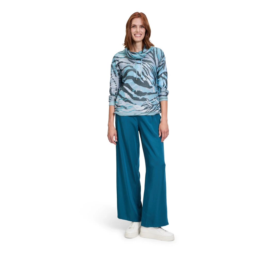 Betty Barclay Gebreide trui met print Multicolor Dames