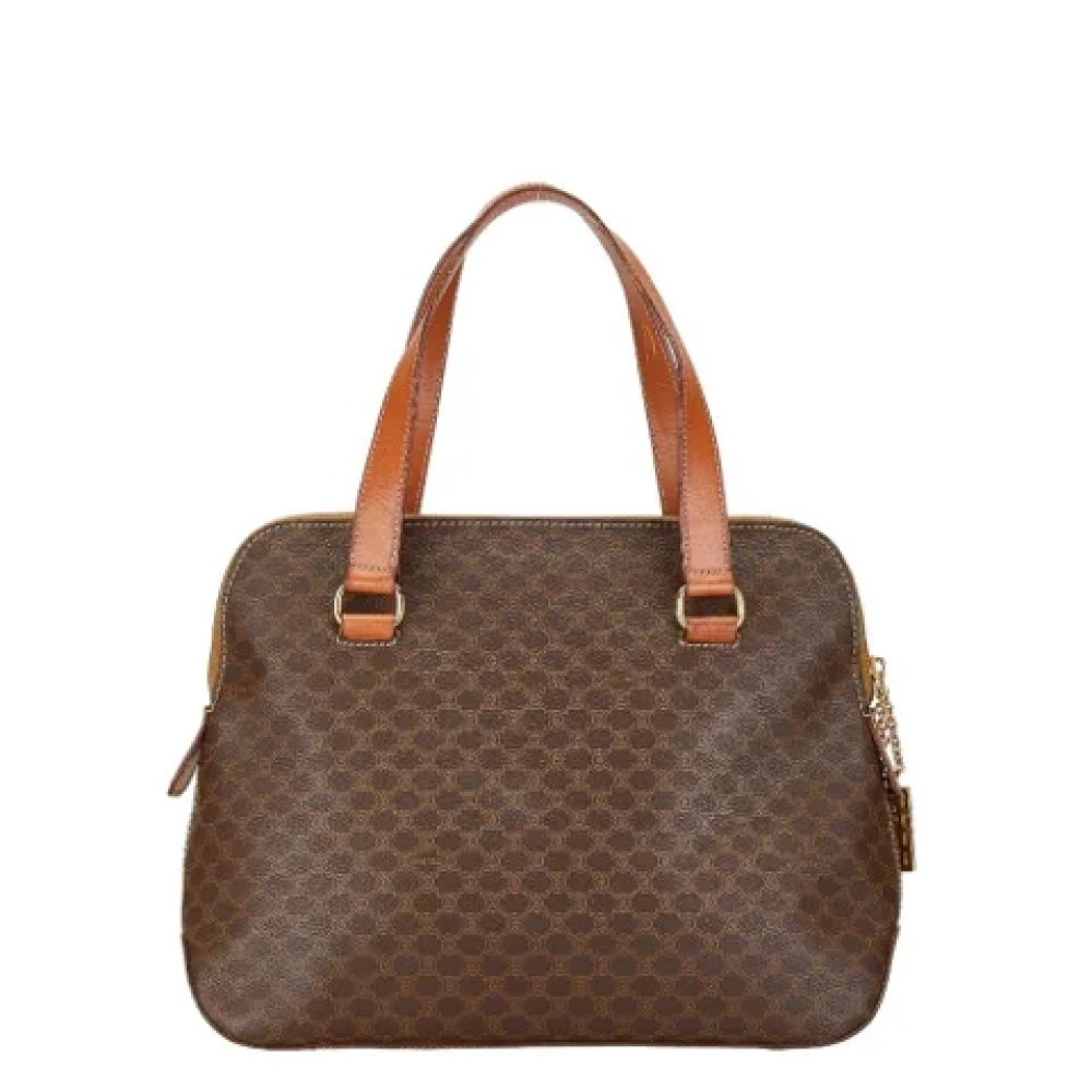 Celine Vintage Pre-owned Plastic celine-bags Brown Dames