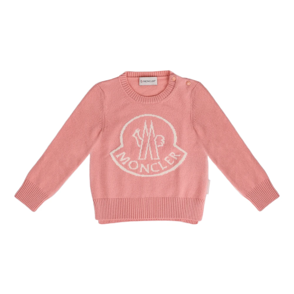 Moncler Kashmir Barn Pullover H29519C00002M1127 Pink, Flicka