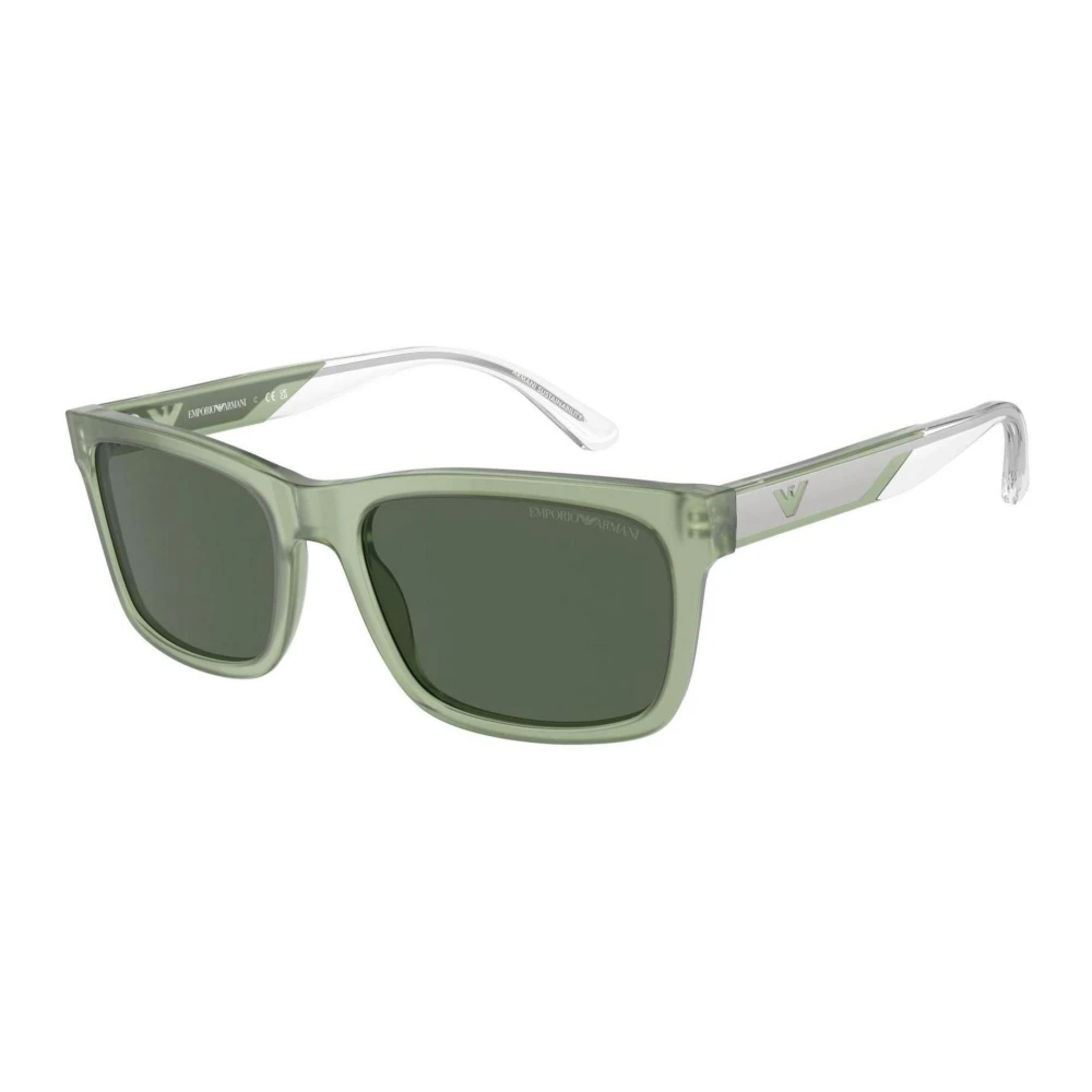Emporio Armani Men's Green Sunglasses, 57 Mm, Stylish Sunglasses For