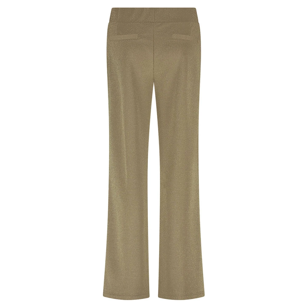 Tramontana Glitter Broek K08-14-101 Yellow Dames