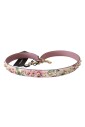 pink-floral-leather-stud-acry-shoulder-strap