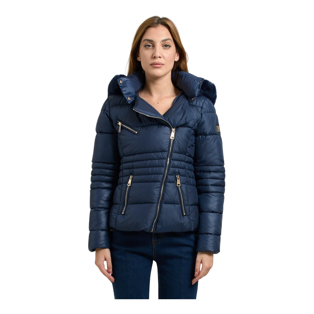 Fracomina Damen Blau Jacken, Sgröße: