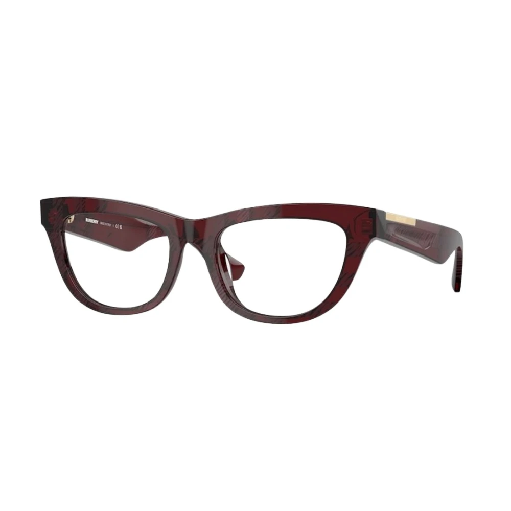 Burberry Rood Montuur Zonnebril Red Unisex