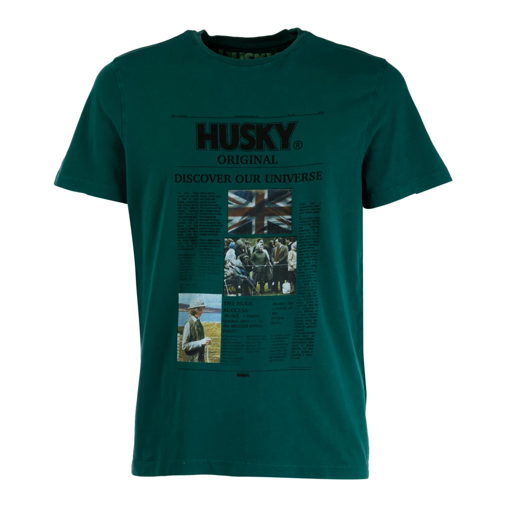 Husky Original Moderne Tyler Heren T-shirt Green Heren
