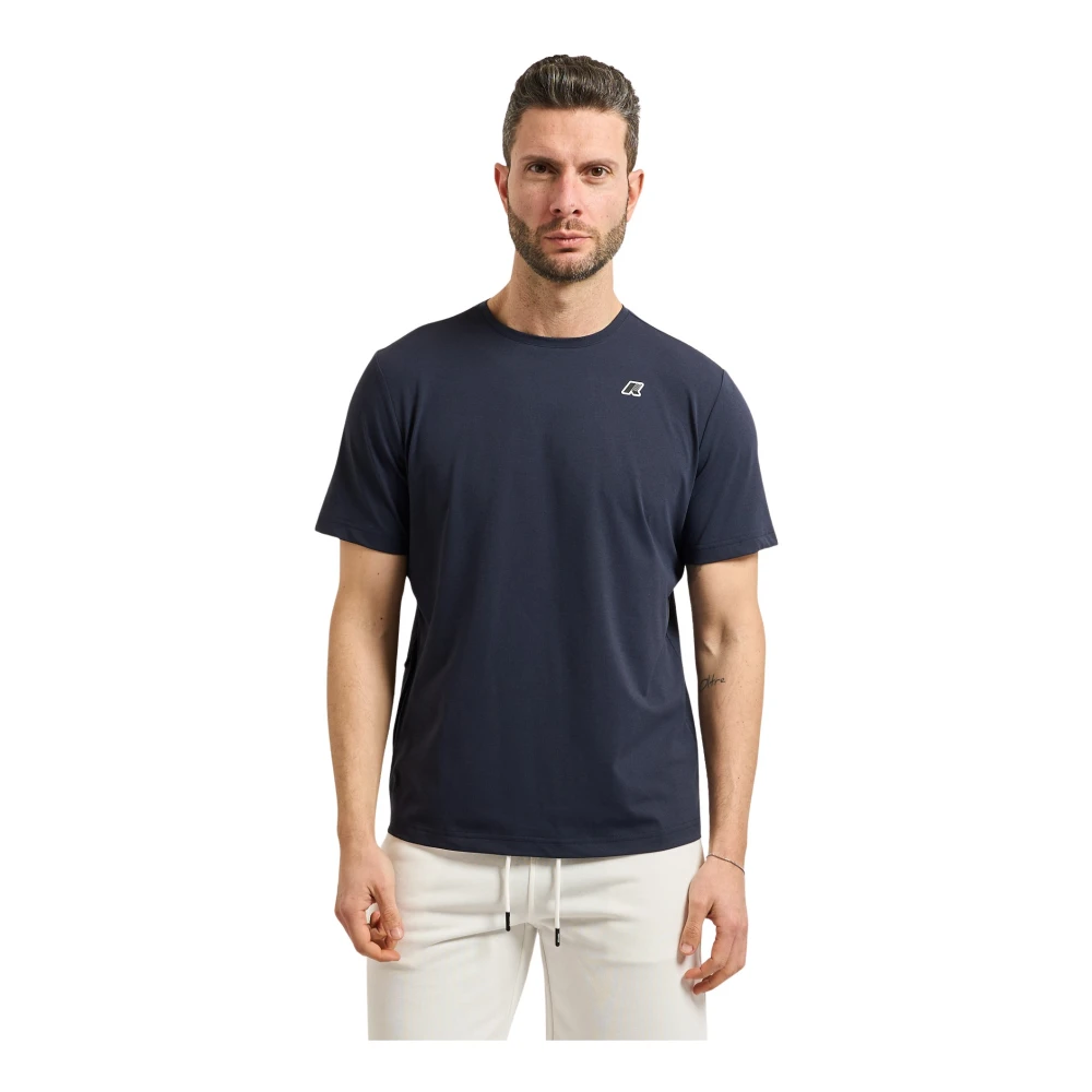 K-Way Uomo Blu - K-Way T-Shirts E Polo - Tops - 2XL