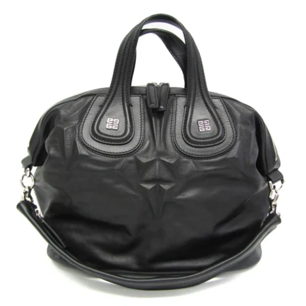 Givenchy Pre-owned Leather handbags Black Dames