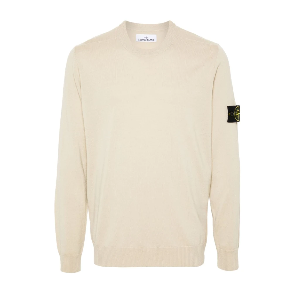 Stone Island Stijlvolle Sweaters voor Mannen Beige Heren