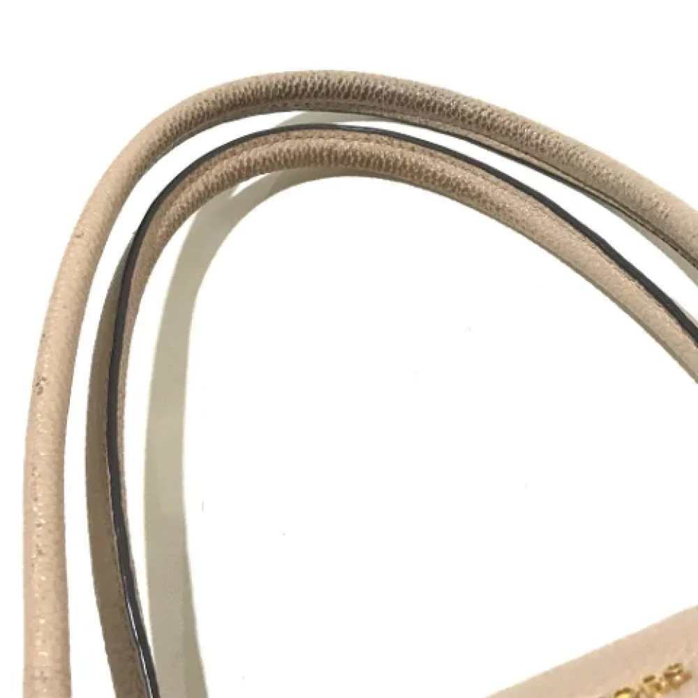Michael Kors Pre-owned Leather shoulder-bags Beige Dames