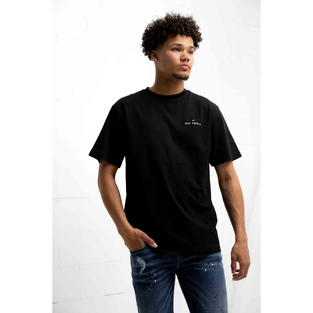 Quotrell Tropics T-Shirt Heren Zwart Black Heren