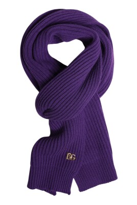 echarpe-violette-avec-logo