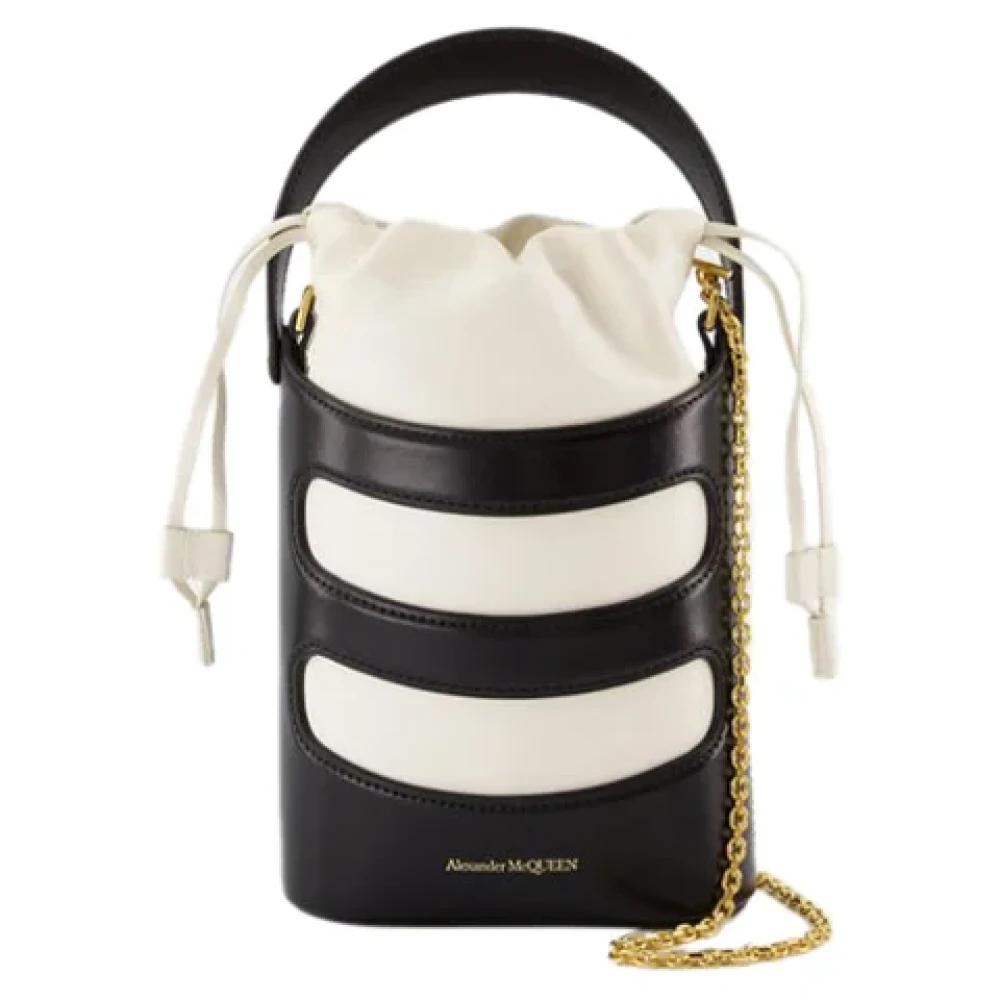 Alexander mcqueen Leather shoulder-bags Black Dames