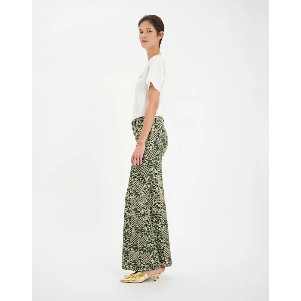 Ines De La Fressange Paris Charlotte Pant Green Dames