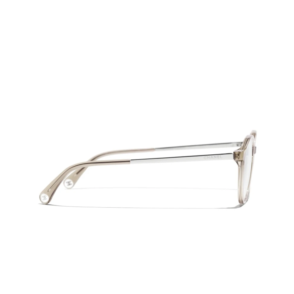 Chanel Iconische originele receptbril met 3 jaar garantie Beige Dames