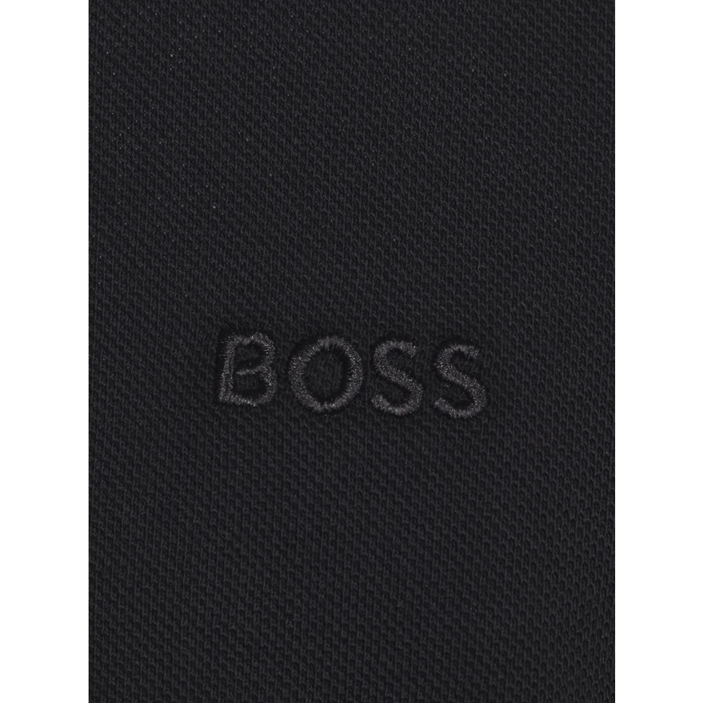 Boss Stijlvolle T-shirts en Polos voor Mannen Black Heren