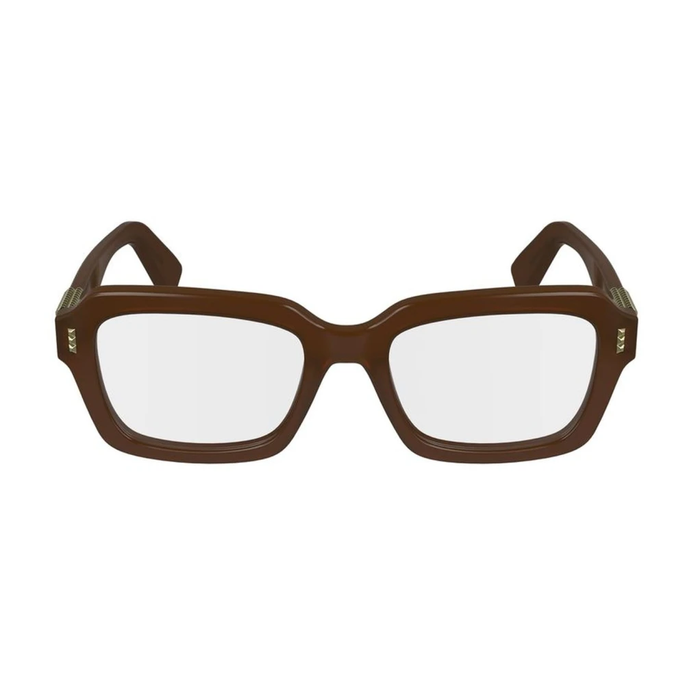 Lanvin Bruine Acetaatmontuur Bril voor Vrouwen Brown Dames